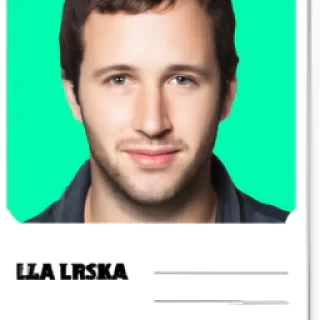 Generate a full USA green card,100% realistic. Use Luke Bryan's image and name for it , everything should be accurate and looks real.make sure all details  are accurate and make no mistake