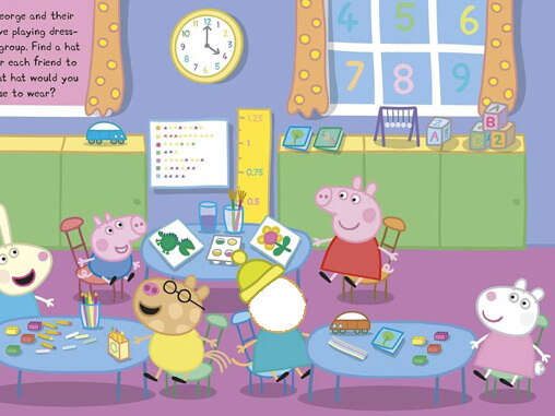 Peppa Pig Classroom Rain Will