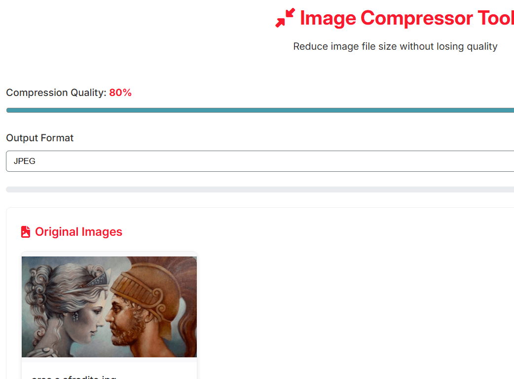 image compressor tool